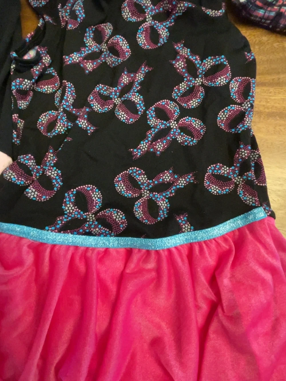 Jacques Moret Dance costume Black and Pink Dance Costume Set